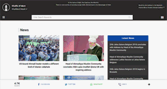 Desktop Screenshot of khalifaofislam.com